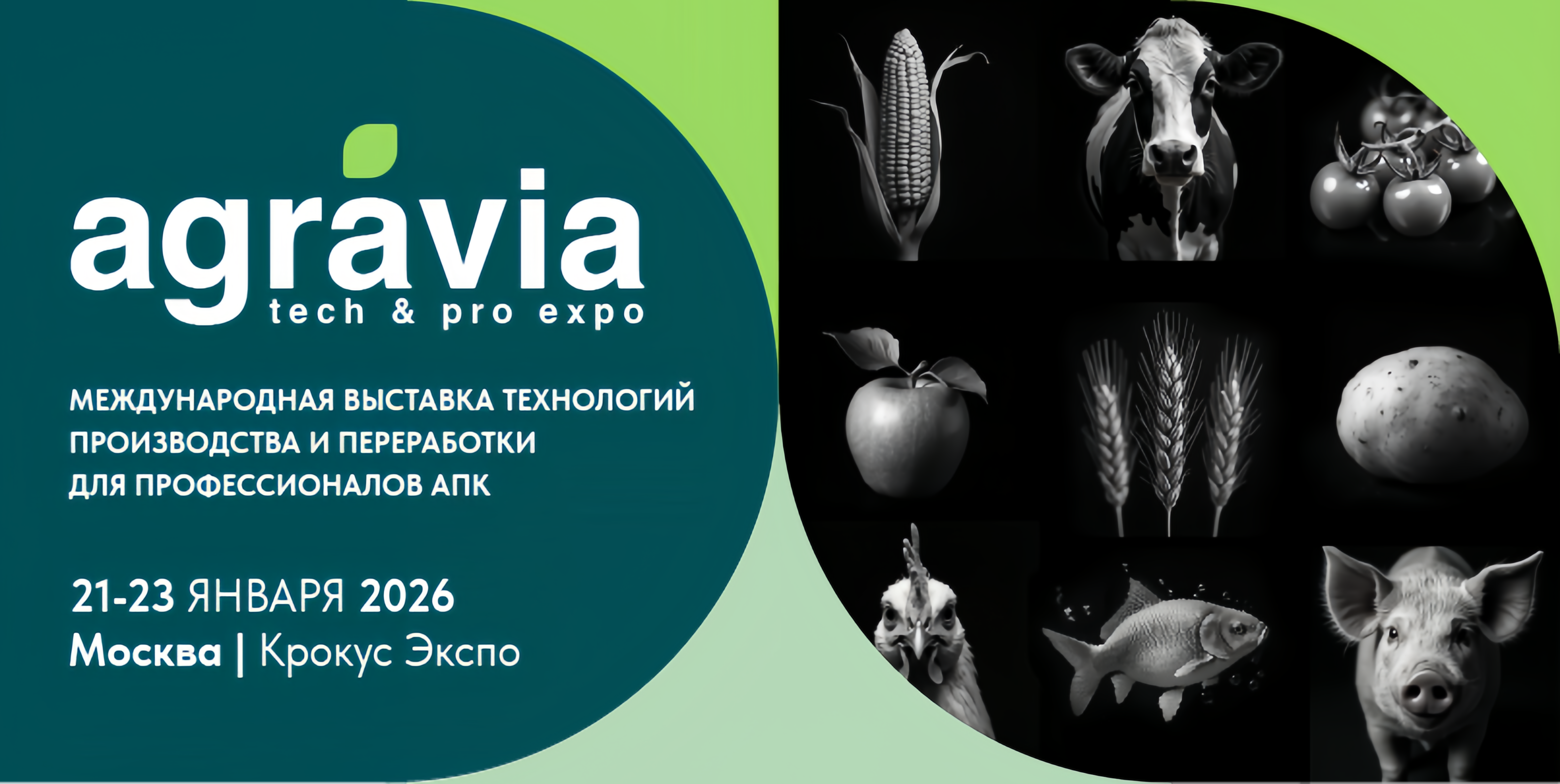 Приглашение на выставку "Агравия-2026"