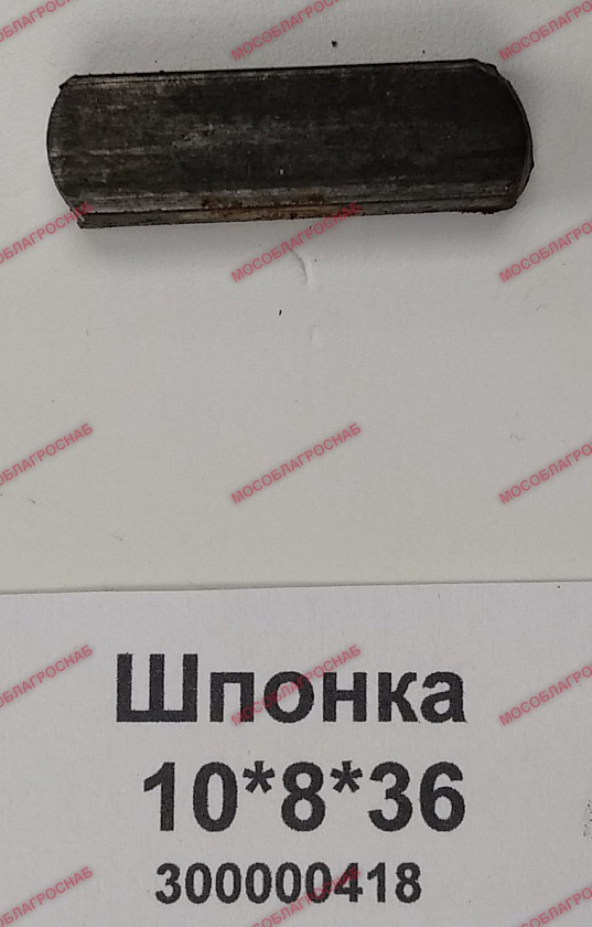 Шпонка / 10*8*36