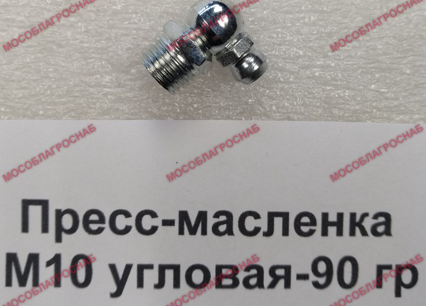Пресс-масленка М10 угловая-90 гр