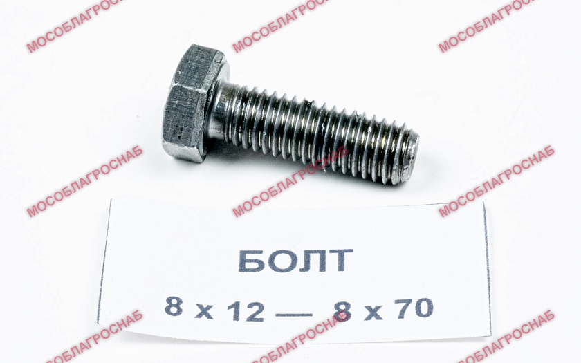 БОЛТ /  8*70 ГОСТ 7798 (25кг) (30 гр)