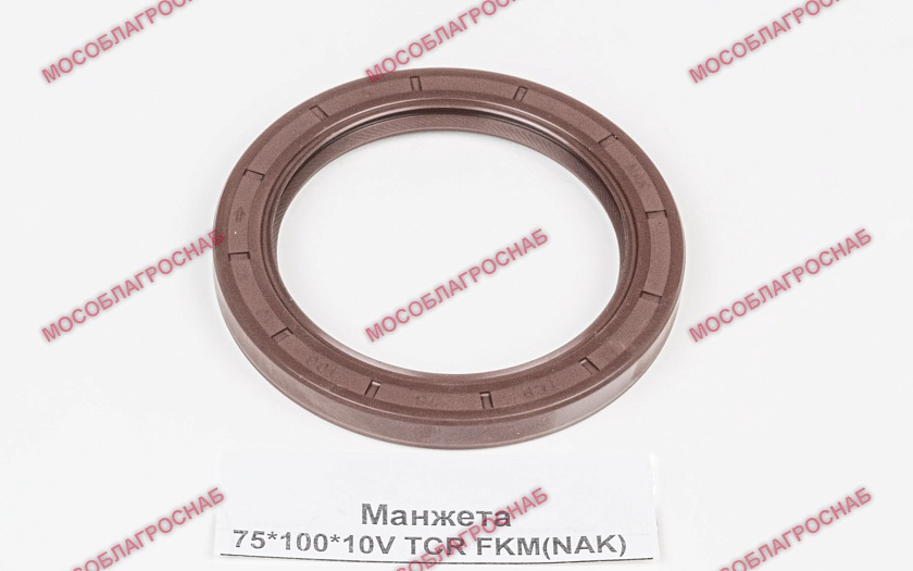 Манжета 75*100*10V TCR FKM (NAK)