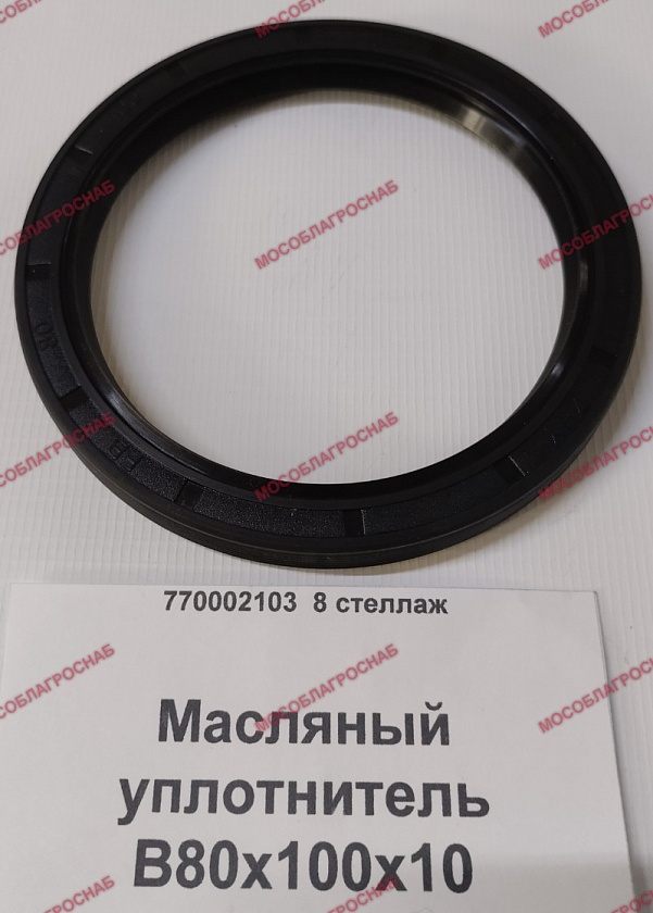 Масляный уплотнитель В80х100х10