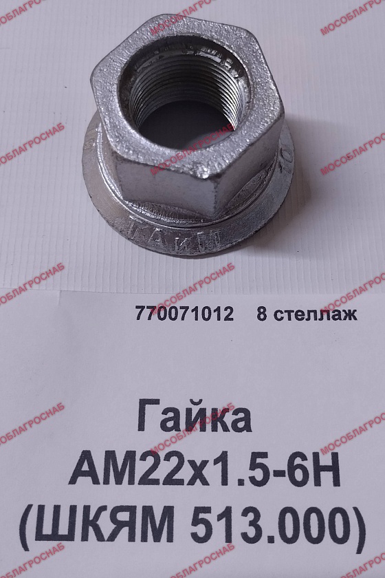 Гайка  АМ22х1.5-6Н (ШКЯМ 513.000)