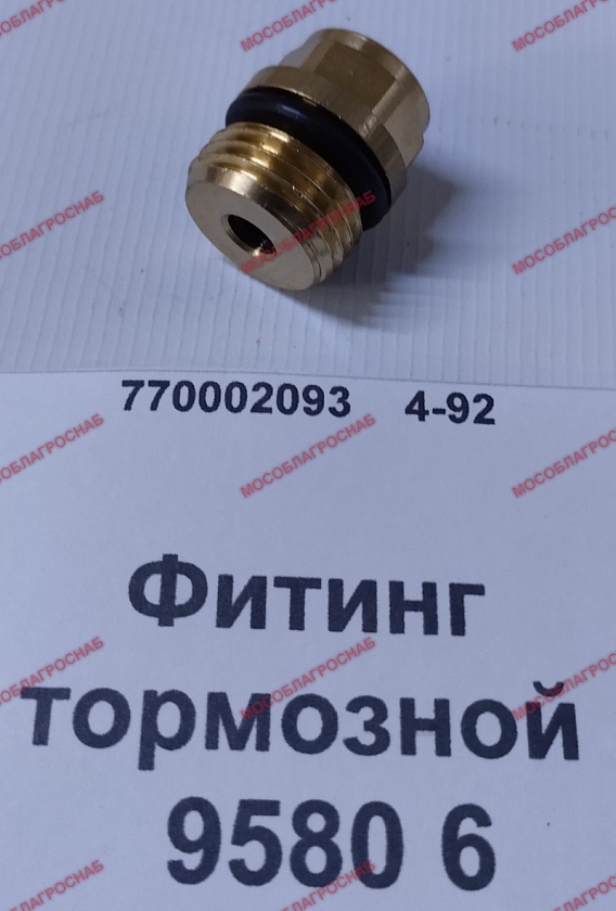 Фитинг тормозной  9580 6